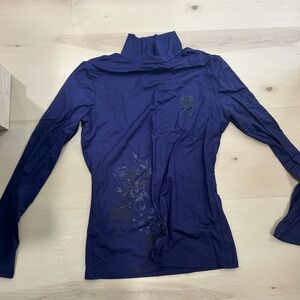 Bogner Deep Blue Long Sleeve Women's Top